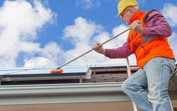 Gussage St Andrew soft wash roof cleaning